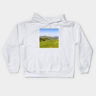 SCENERY 88 - Mountainous Landform Forest Nature Wilderness Kids Hoodie